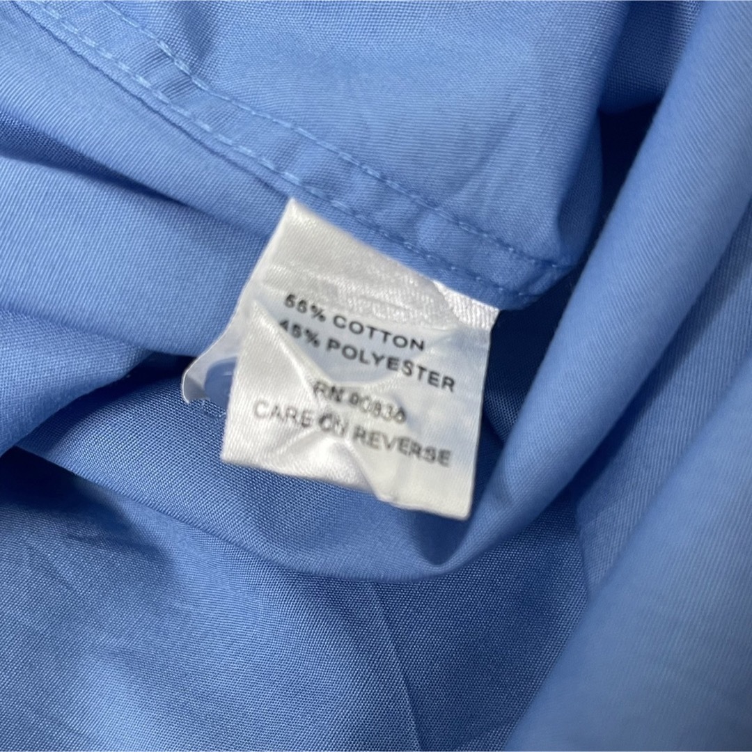 90's ポートオーソリティ メンズ 長袖 ワークシャツ ブルー XL 古着の通販 by 古着雑貨SR☆いつも高評価感謝します！｜ラクマ
