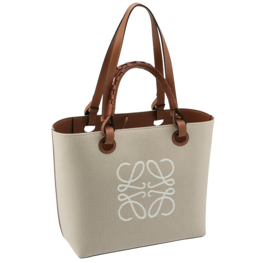 ロエベ LOEWE アナグラム トートバッグ スモール ANAGRAM TOTE ベージュ×ブラウン A717S72X06 0063 2426