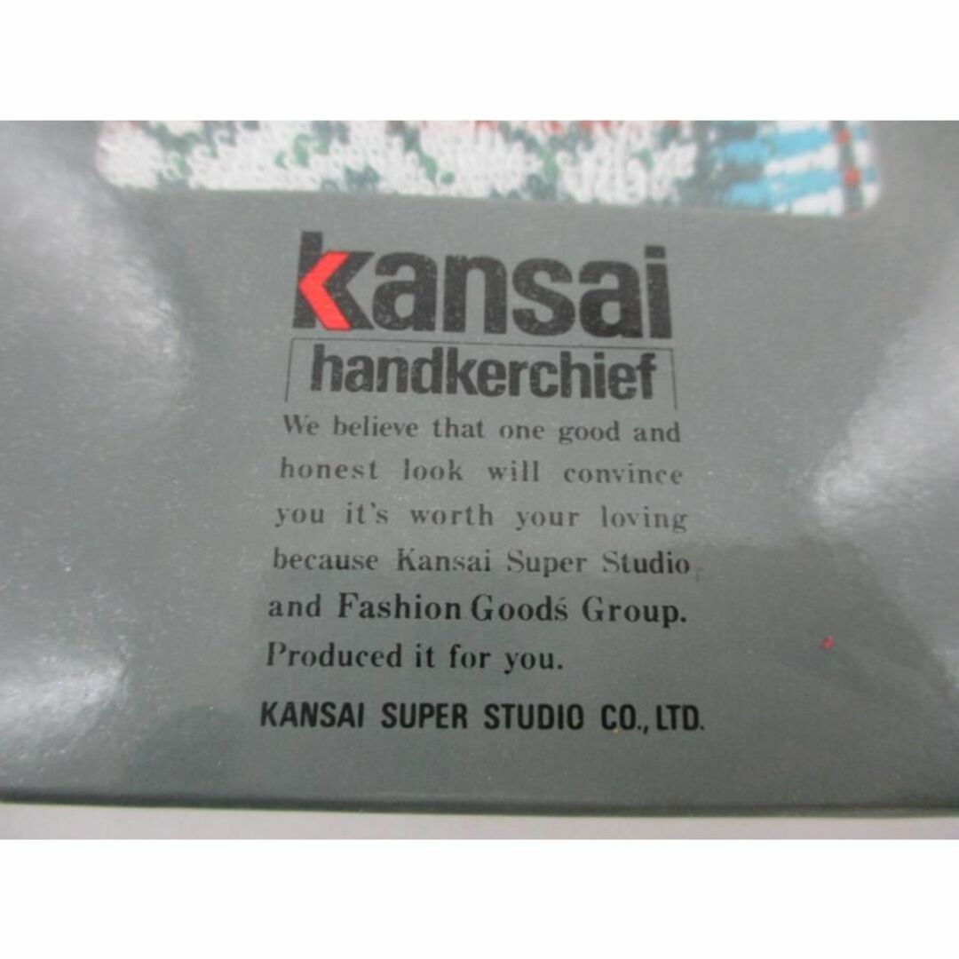 Kansai Yamamoto(カンサイヤマモト)の◇未開封 未使用 KANSAI メンズ ハンカチーフ◇ メンズのファッション小物(ハンカチ/ポケットチーフ)の商品写真