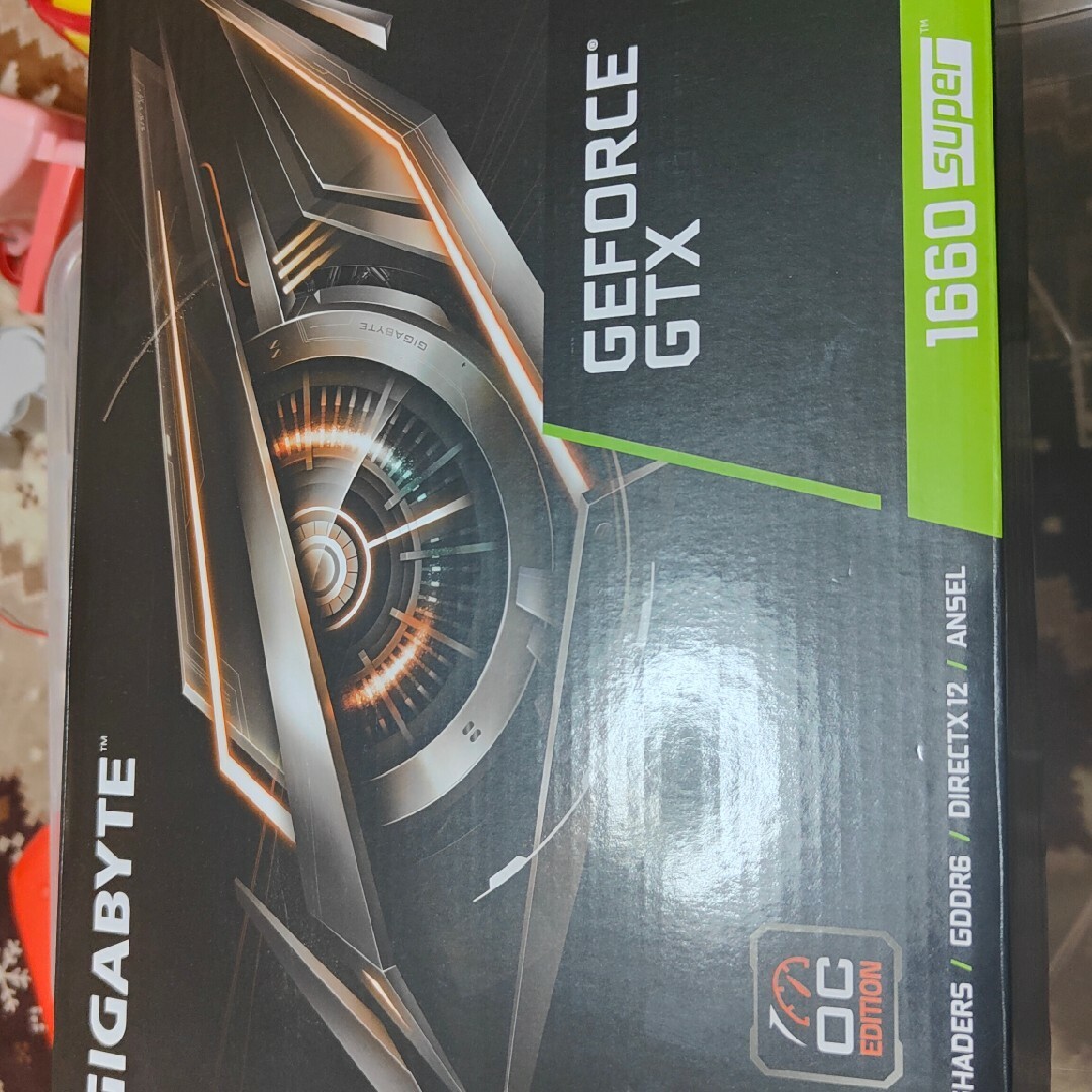 中古GEFORCE GTX 1660 SUPER OC 6G GIGABYTE スマホ/家電/カメラのPC/タブレット(PCパーツ)の商品写真