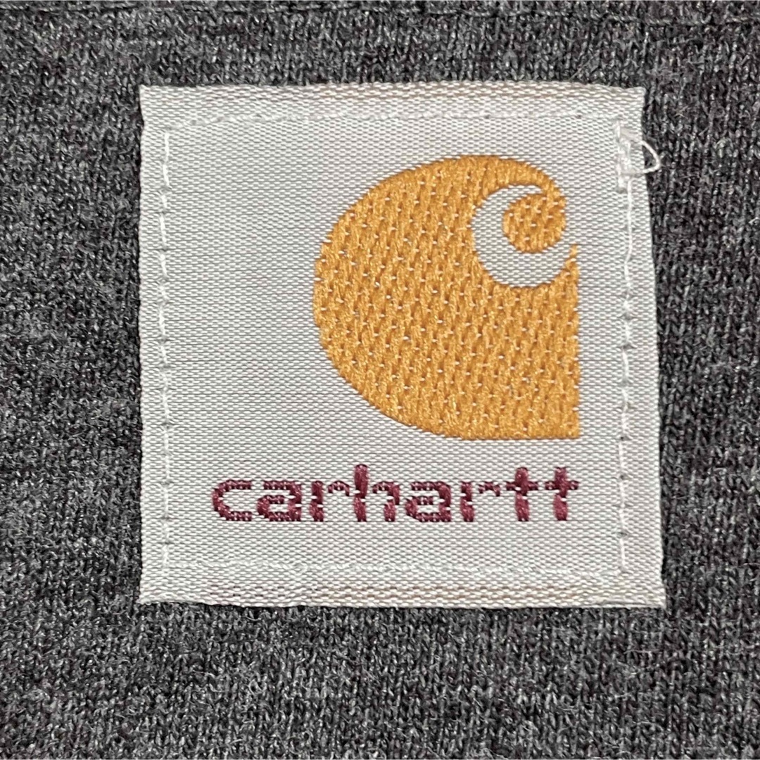 carhartt(カーハート)の【Carhartt】XL ビッグシルエット ポケットTシャツ ダークグレー 古着 メンズのトップス(Tシャツ/カットソー(半袖/袖なし))の商品写真