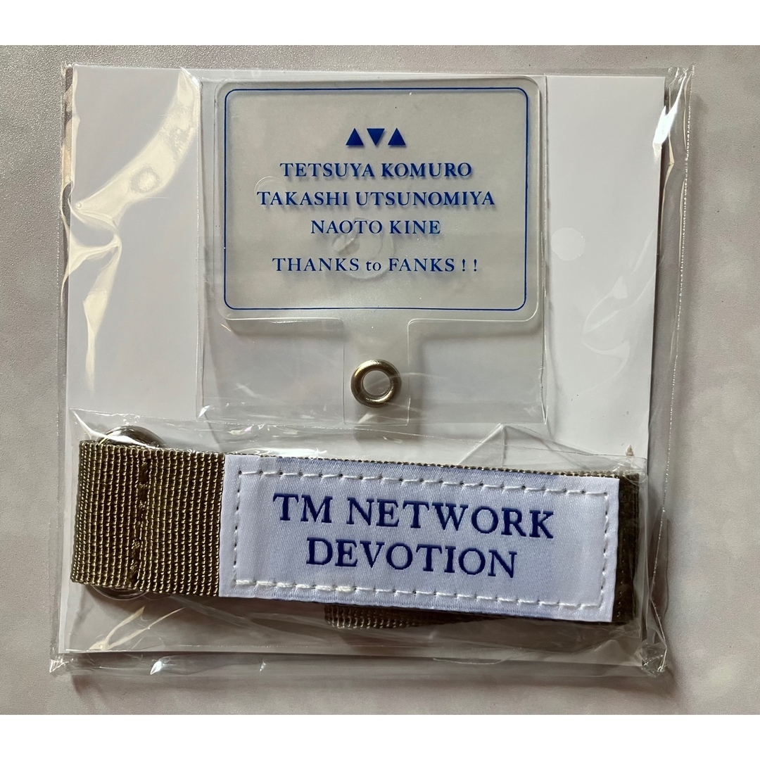 TM NETWORK DEVOTION エントリーシート+ストラップ 値下