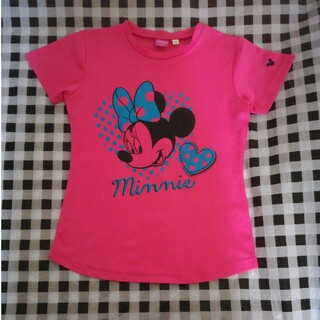ディズニー(Disney)の160　ミニーマウス　ティーシャツ(Tシャツ/カットソー)
