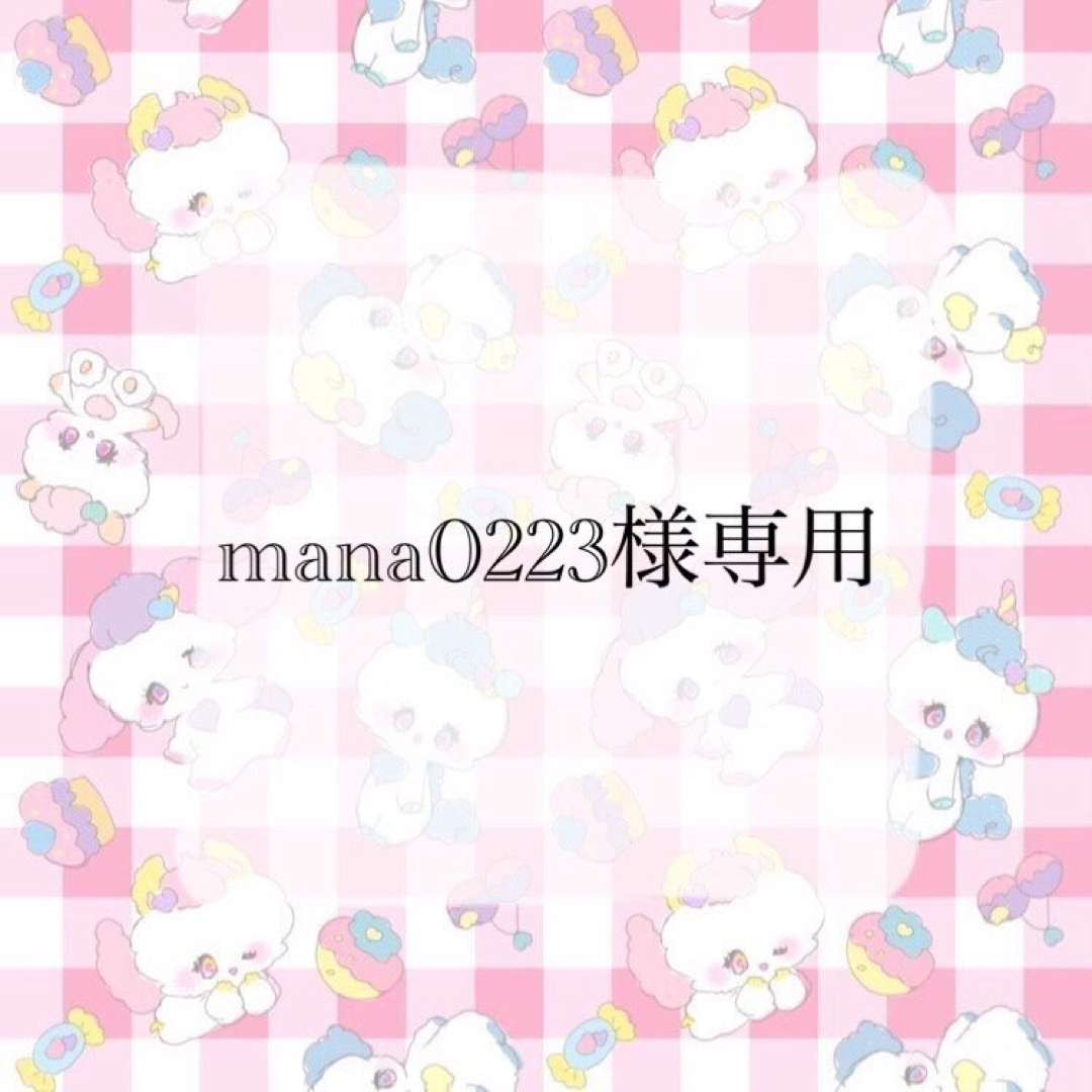 mana0223様専用ページ