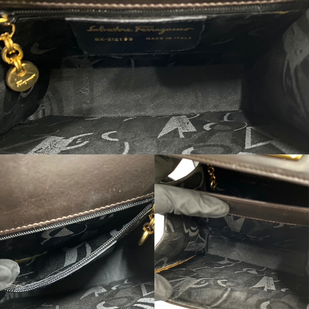 Salvatore Ferragamo - 極 美品 袋付 Salvatore Ferragamo