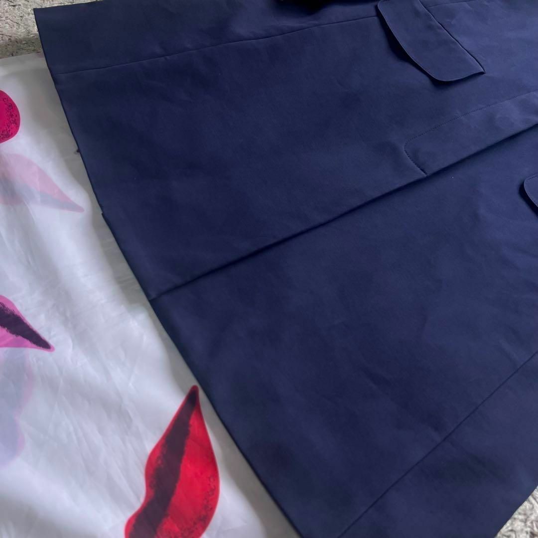 FOXEY NEW YORK - 【良品】FOXEY NEW YORK スプリングコート ネイビー