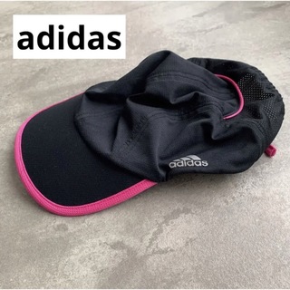 アディダス(adidas)のadidas アディダス キャップ ブラック×ピンク 運動(キャップ)