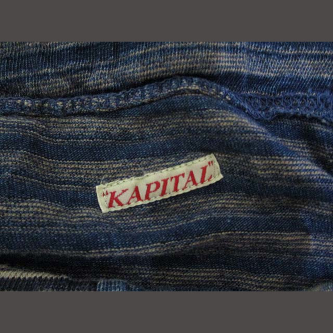 KAPITAL(キャピタル)のキャピタル kapital パッチワーク サルエル パンツ 0/XS ブルー系  レディースのパンツ(サルエルパンツ)の商品写真