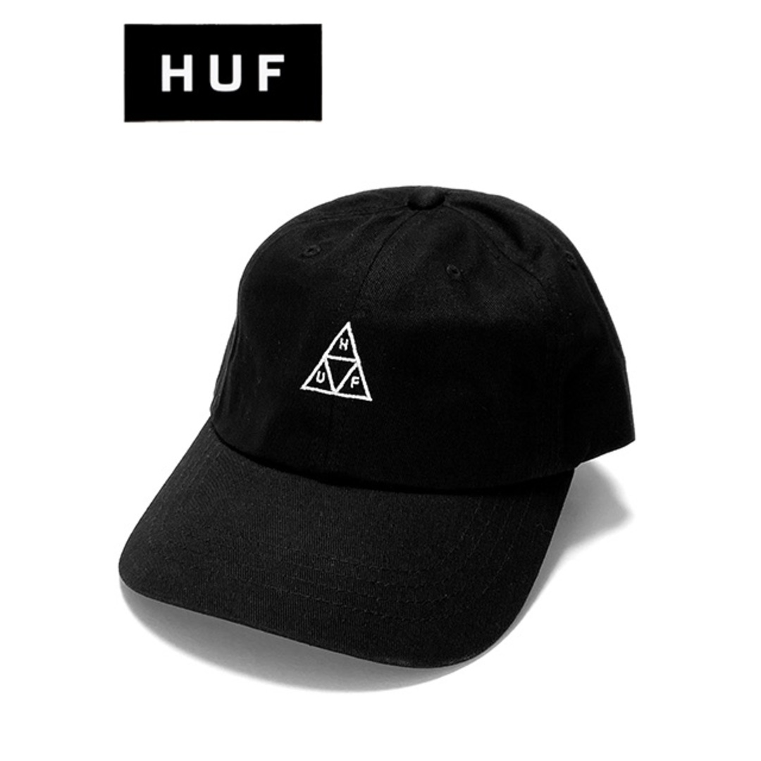 HUF(ハフ)のハフエッセンシャルズトリプルトライアングルロゴ 6パネルキャップ hf22 メンズの帽子(キャップ)の商品写真