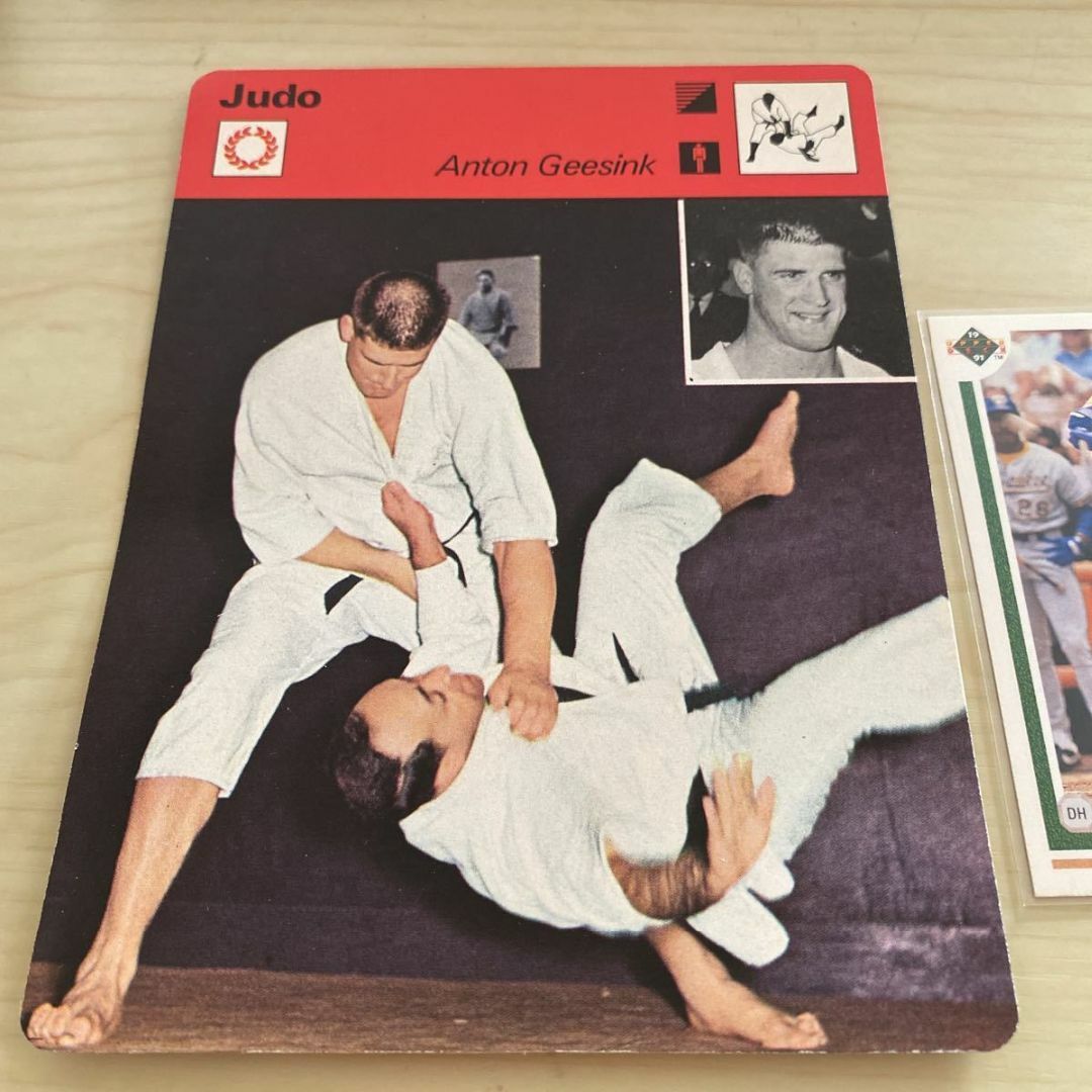 1977-79 SportsCasterCard Judo Geesink エンタメ/ホビーのトレーディングカード(シングルカード)の商品写真