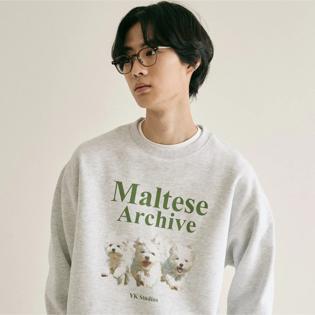 アーカイブスウェットシャツ / Maltese archive