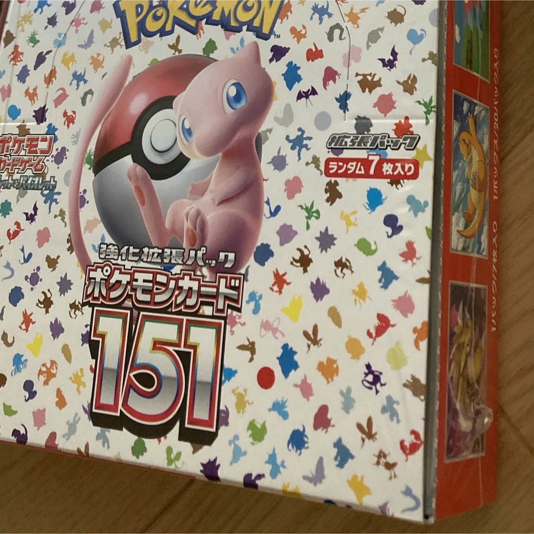 ポケモン - 151 シュリンク付き 1BOX 未開封の通販 by まるお's shop