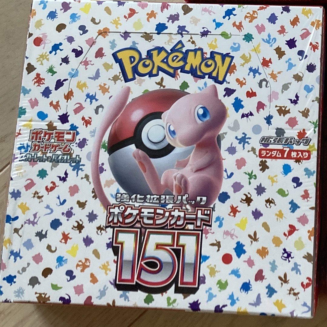 ポケモンカード　151  シュリンク付き　1box 未開封