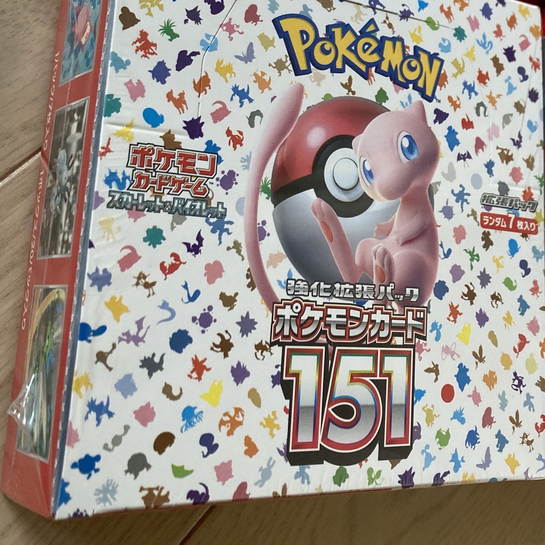 ポケモンカード151 未開封シュリンク付き1BOX