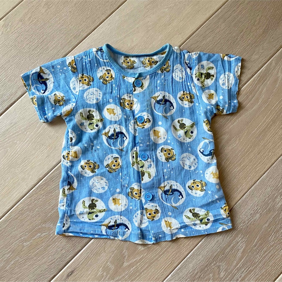 Disney(ディズニー)のディズニーベビー　ニモ　夏用パジャマ90 キッズ/ベビー/マタニティのキッズ服男の子用(90cm~)(パジャマ)の商品写真