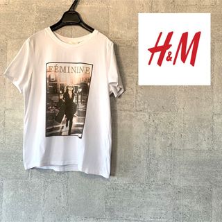 エイチアンドエム(H&M)のH&M  BIGプリントTシャツ(Tシャツ(半袖/袖なし))