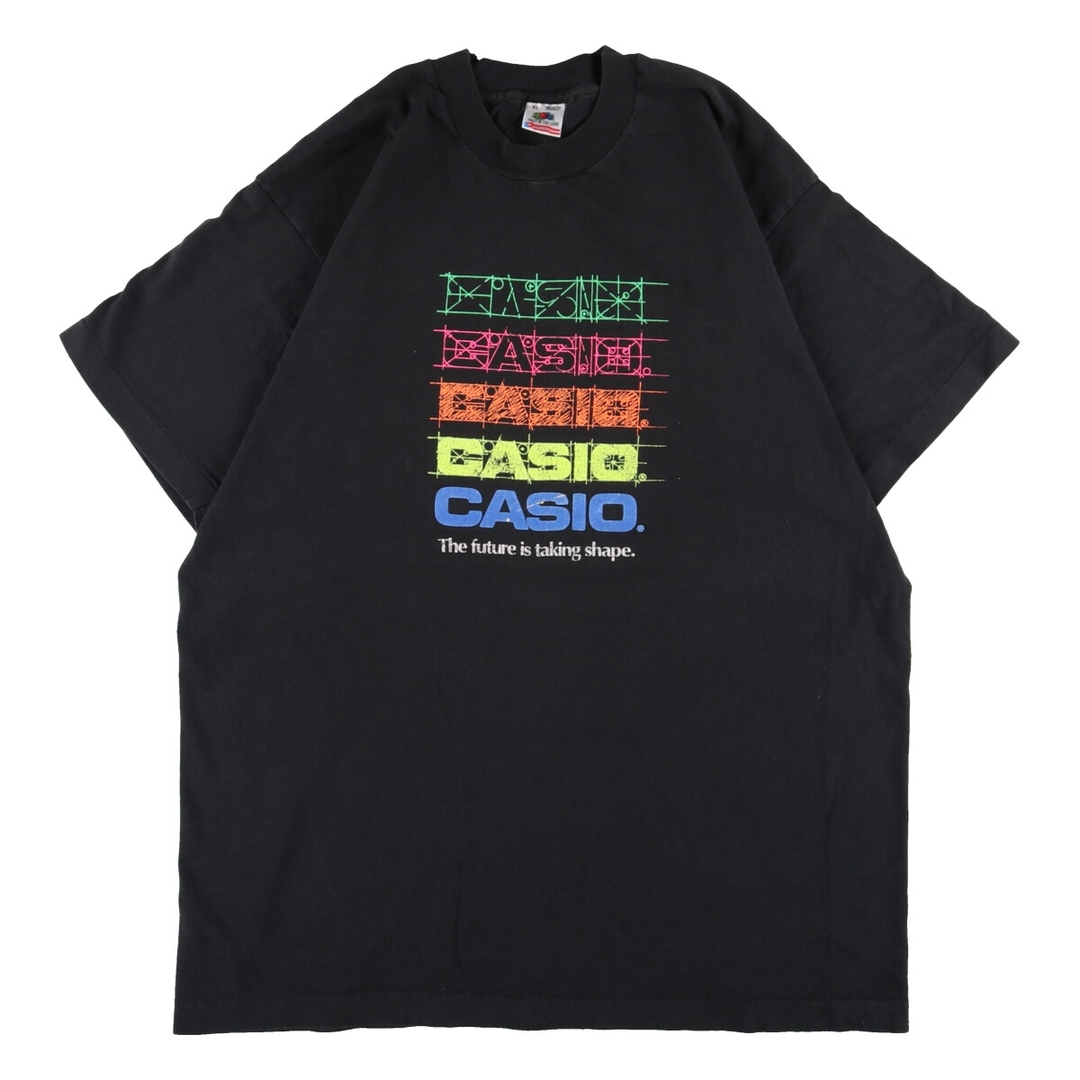 90年代 CASIO カシオ アドバタイジングTシャツ メンズL ヴィンテージ /eaa346643