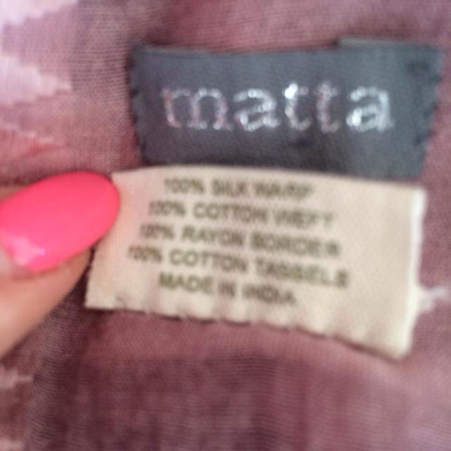 UNITED matta❤︎マッタ❤︎ストールの通販 by sarubonbon's shop|ユナイテッドアローズならラクマ ARROWS - 安い限定品