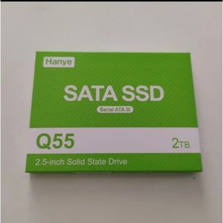 Hanye SATA SSD 2TB箱、説明書付き(PC周辺機器)