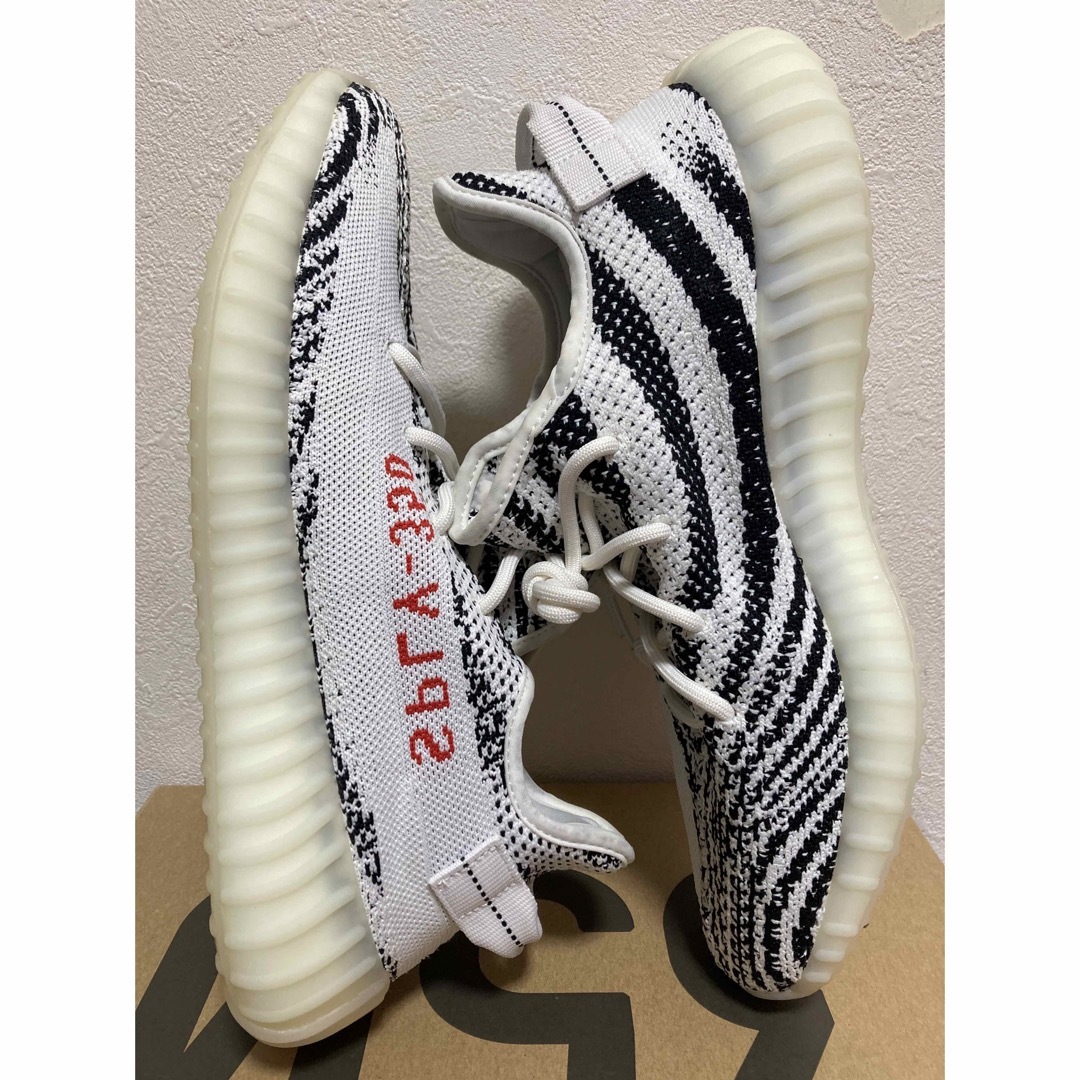 adidas yeezy boost ゼブラ　極美品