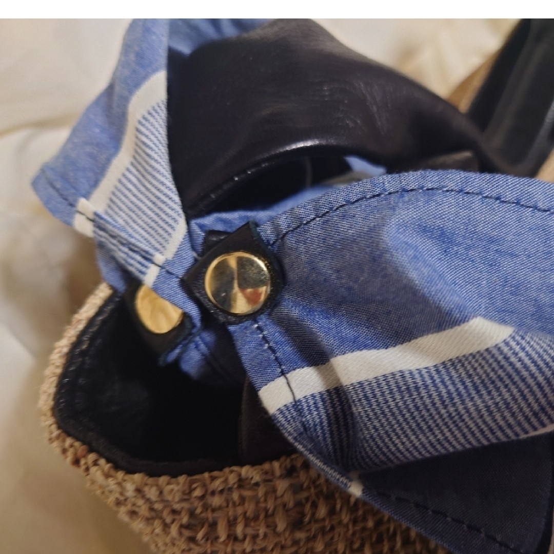 ampersand(アンパサンド)のAmpersand　juto basket bag　ジュートバッグ レディースのバッグ(かごバッグ/ストローバッグ)の商品写真