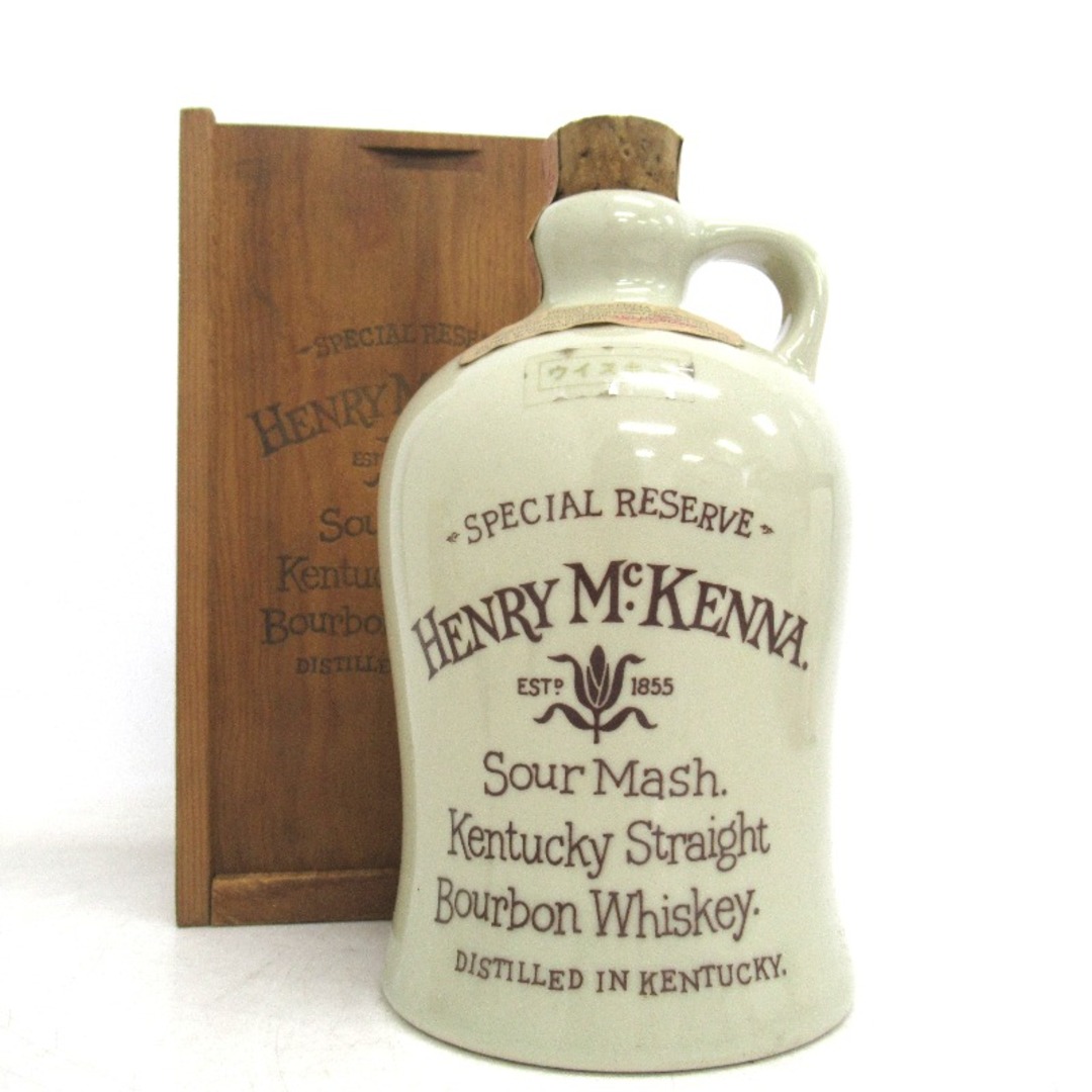 ウイスキー未開封★HENRY McKENNA.【ヘンリーマッケンナ】 陶器 750ml