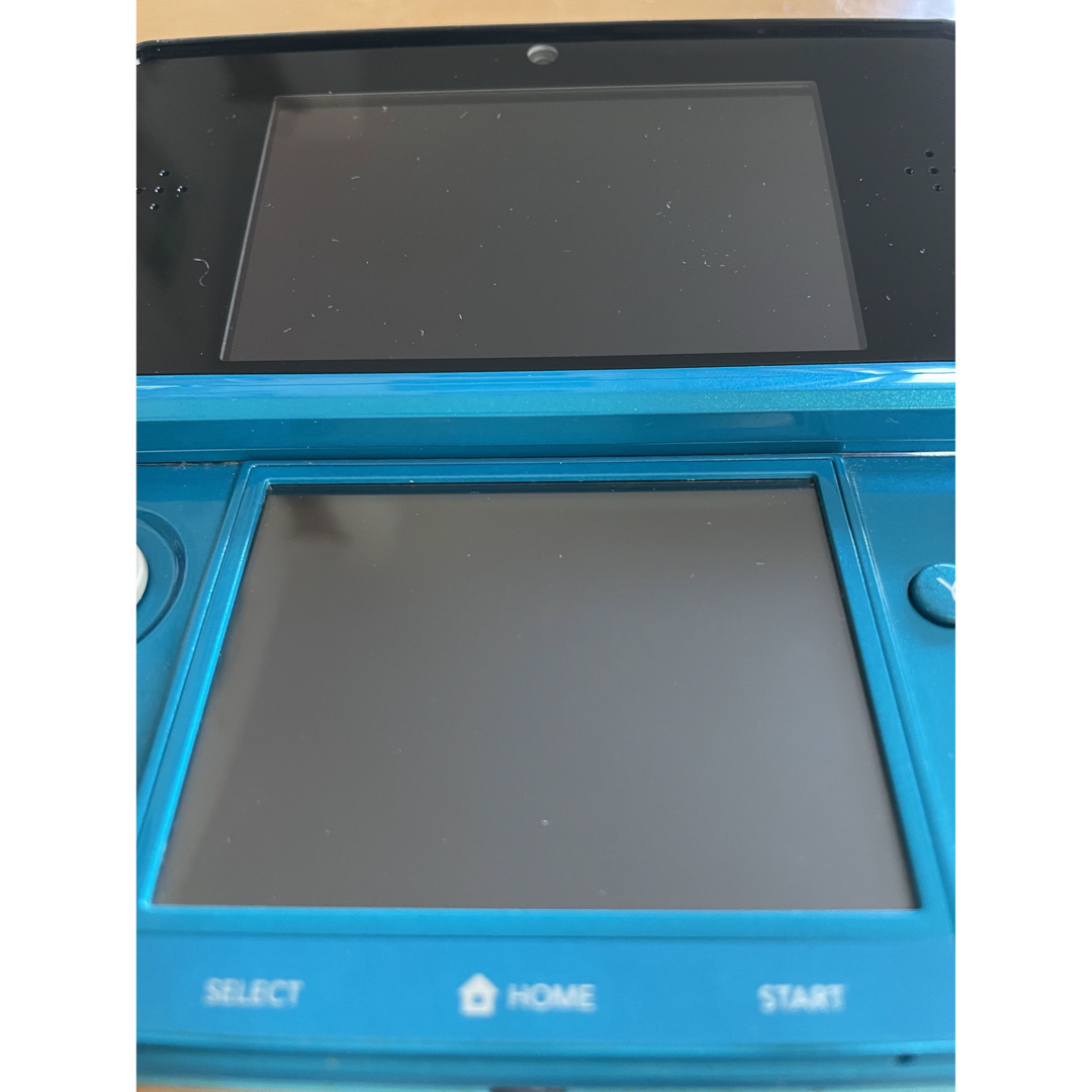 任天堂(ニンテンドウ)の任天堂　3DS本体　ライトブルー エンタメ/ホビーのゲームソフト/ゲーム機本体(携帯用ゲーム機本体)の商品写真