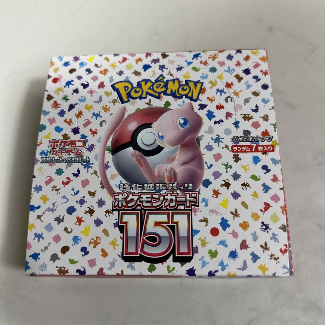 ポケモンカード151  1BOX シュリンクなし