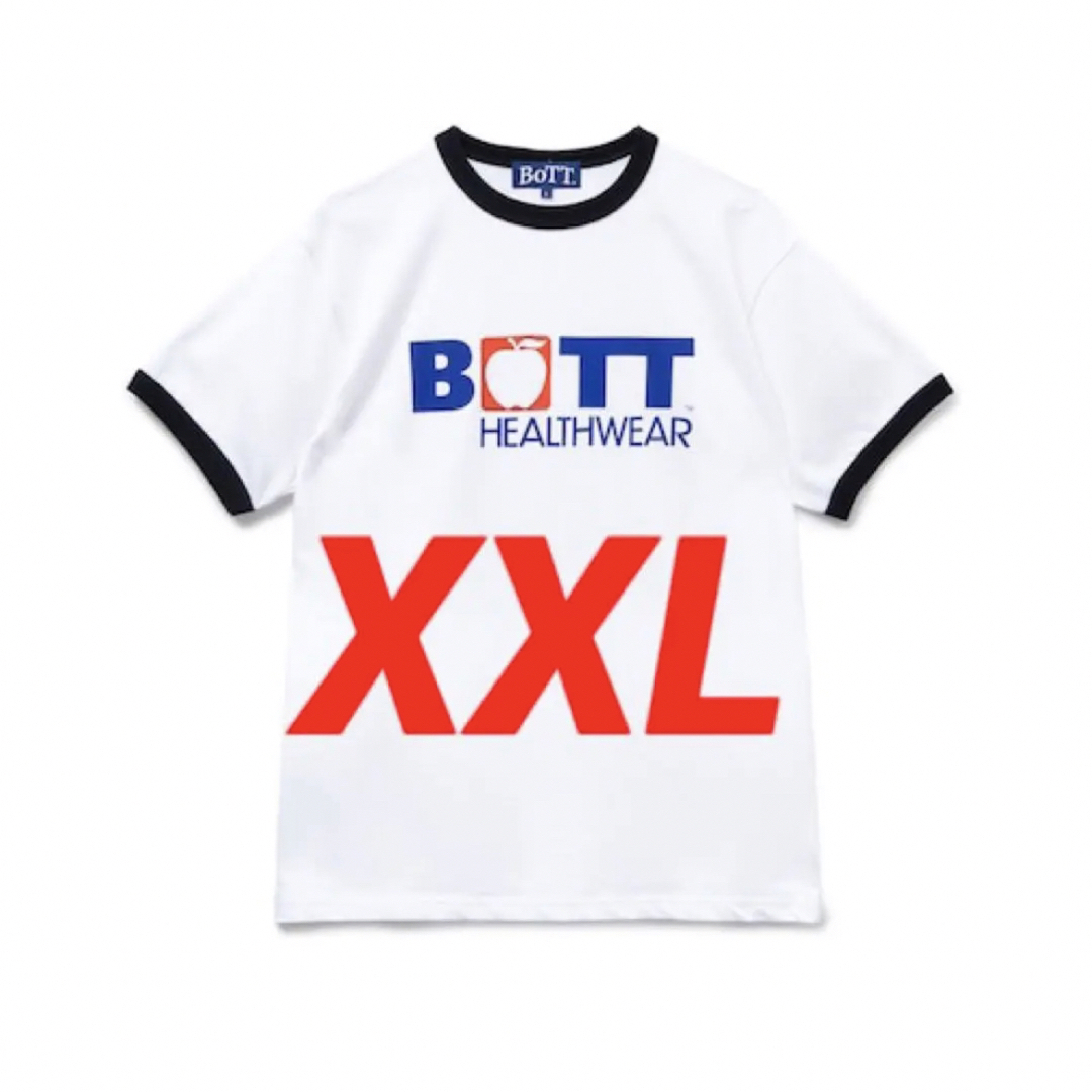 XXL BOTT Health Ringer Tee white tシャツ | フリマアプリ ラクマ