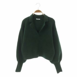 ムルーア(MURUA)のムルーア 22AW バルキーニットポロ セーター 長袖 ボリュームスリーブ(ニット/セーター)