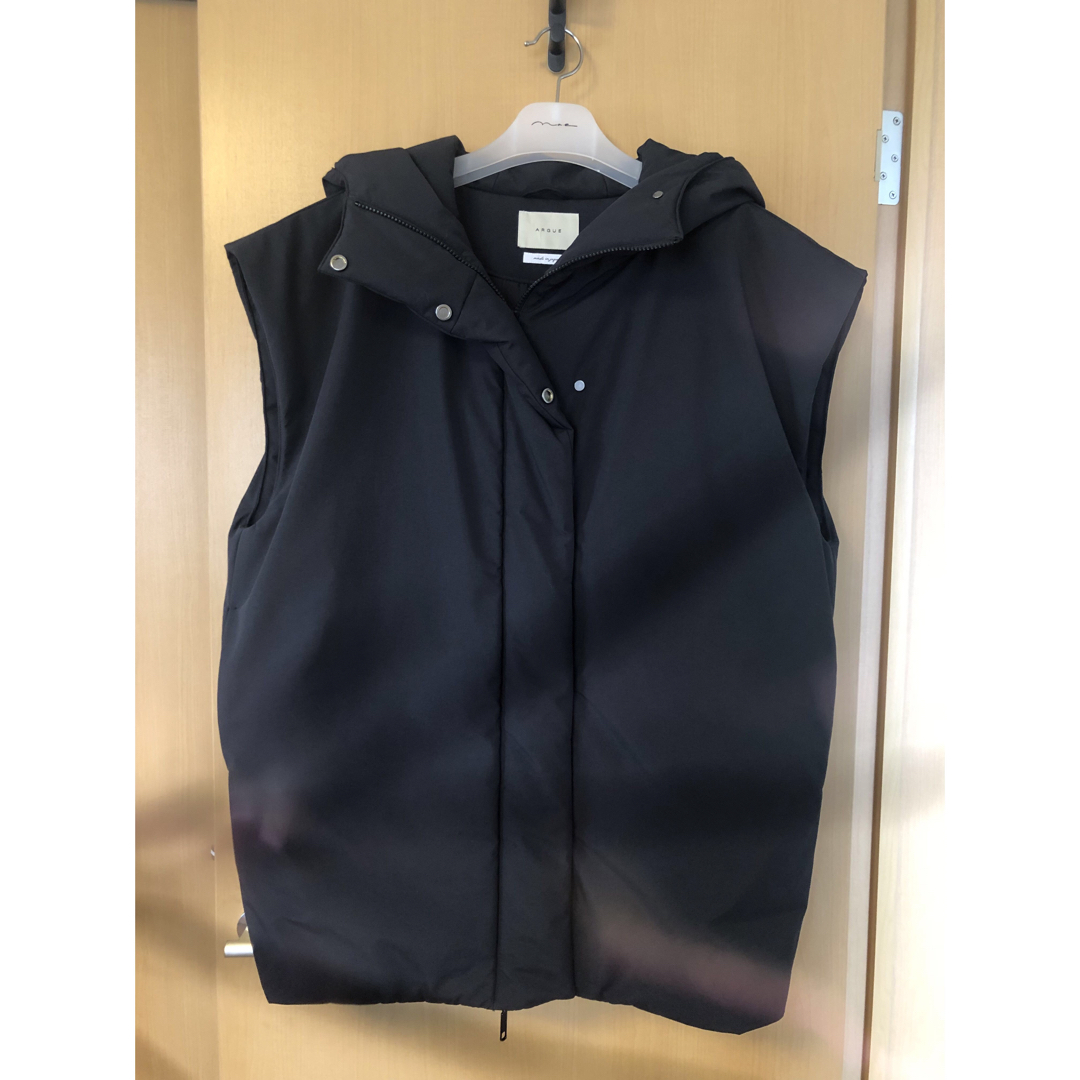 本日限定値下げ○☆argue/cocoon padding vest/ブラック☆ | beia.com.do
