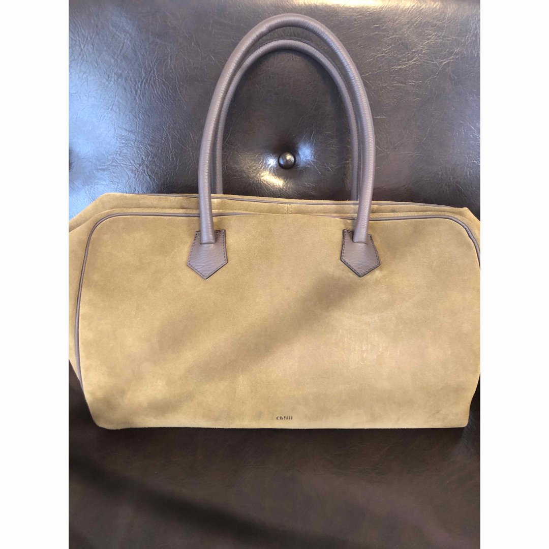 chiiiibag スエードボストン キャメル | angeloawards.com
