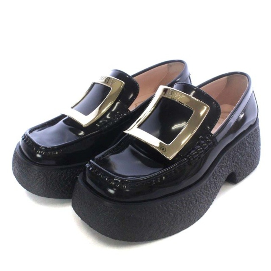 ROGER VIVIER - ロジェヴィヴィエ VIV RANGERS FLATFORM 34 黒の通販