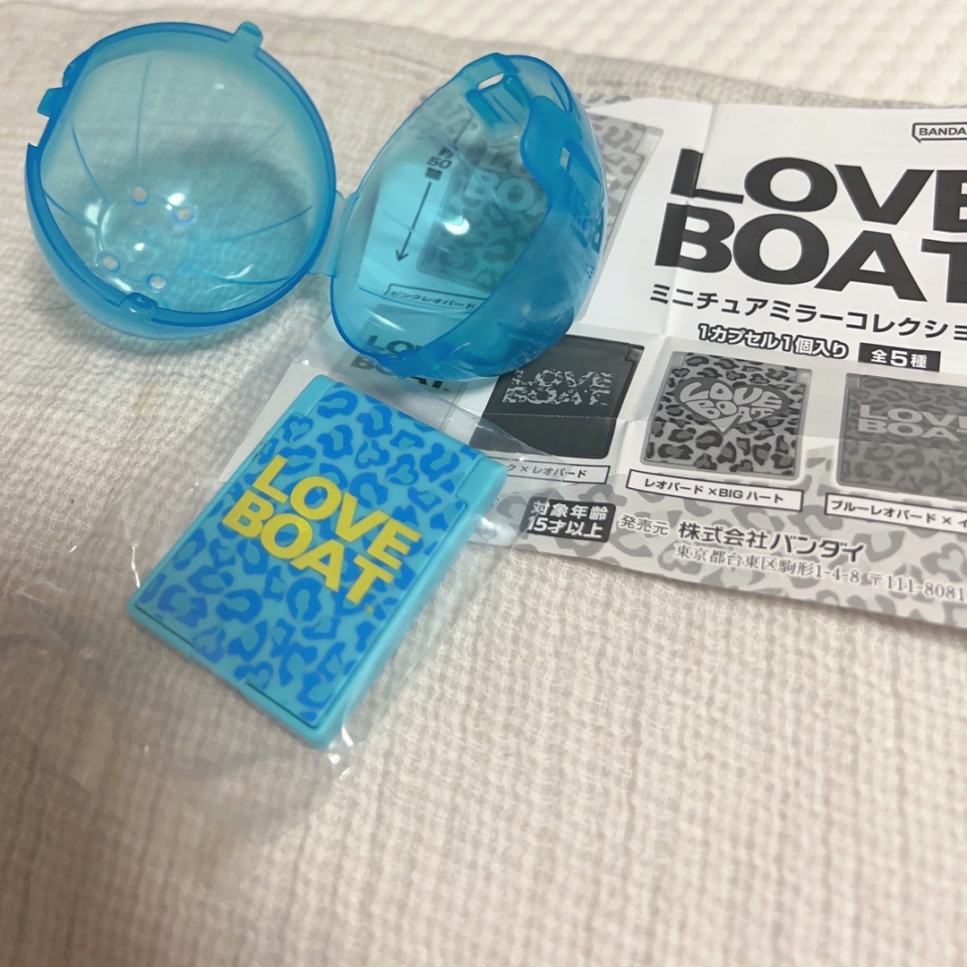 LOVE BOAT(ラブボート)のLOVE BOAT  ミニミラー　ガシャポン レディースのファッション小物(ミラー)の商品写真