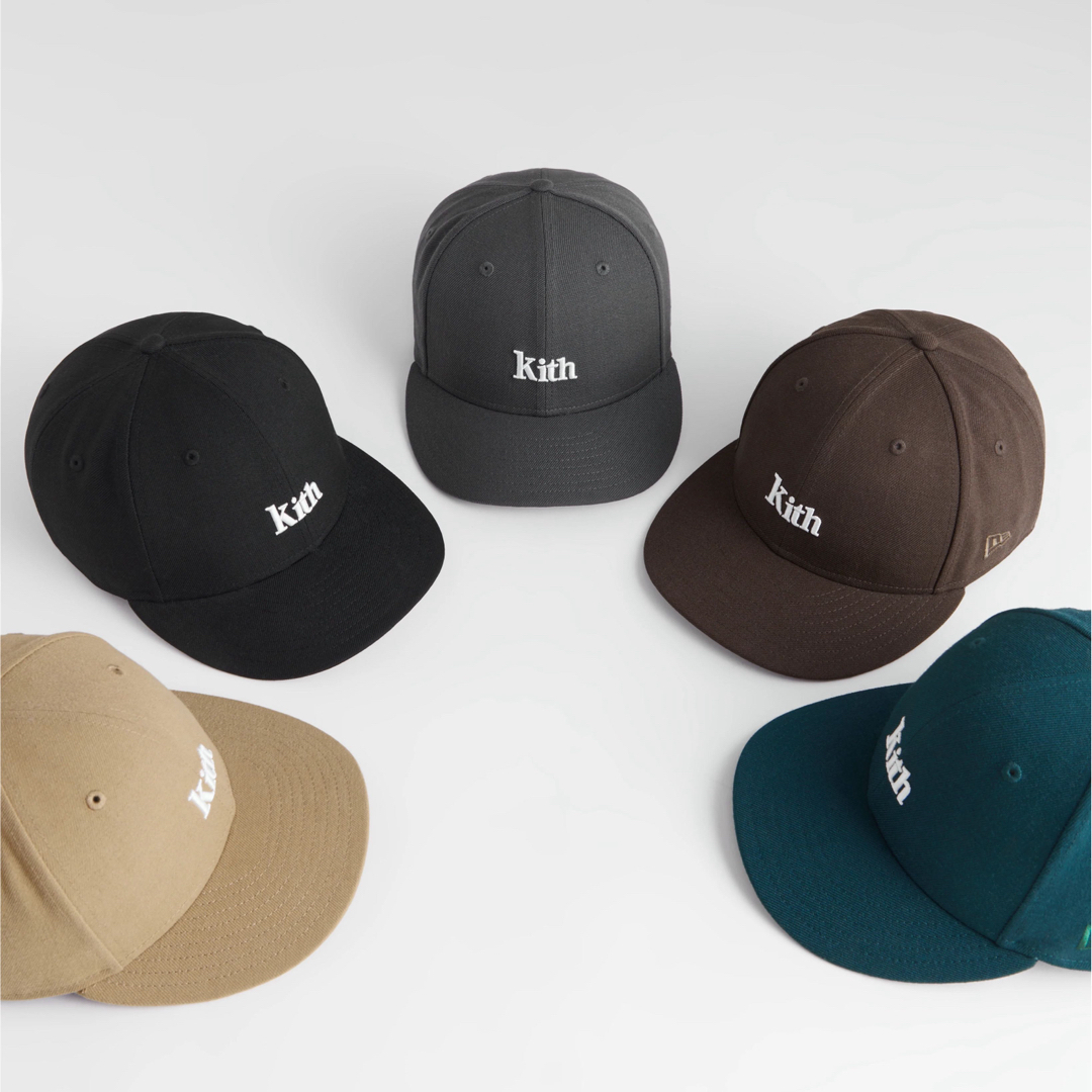 新品未使用 Kith for New Era Serif Marlins Cap 4