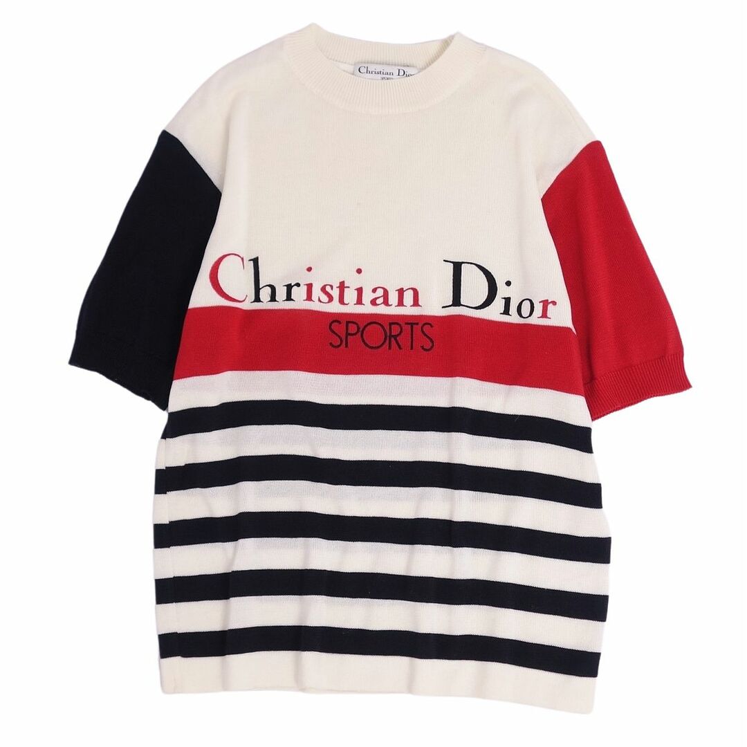 Christian Dior 半袖ボーダーニット-eastgate.mk