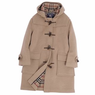 バーバリー(BURBERRY)の美品 Vintage バーバリー Burberrys コート ダッフルコート フーディー 裏チェック 英国製 アウター レディース 8(M相当) ブラウンベージュ(その他)