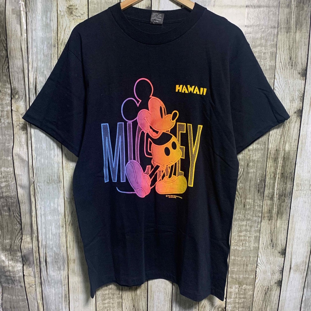 ディズニー　ミッキーマウス　Tシャツ  発泡プリント