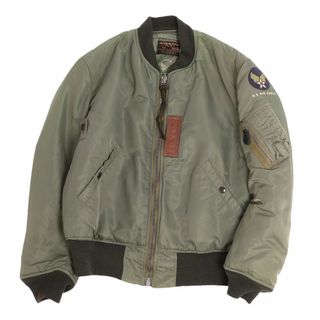 バズリクソンズ(Buzz Rickson's)のバズリクソンズ Buzz Rickson's ジャケット LION UNIFORM MA-1 フライトジャケット ジップアップ アウター メンズ M カーキ(その他)