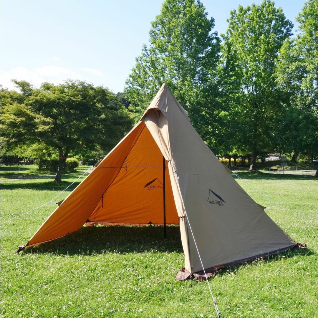 美品 設営確認済 テンマク デザイン tent-Mark DESIGNS サーカスTC TM-CT2BS ワンポール テント ソロ デュオ キャンプ アウトドア