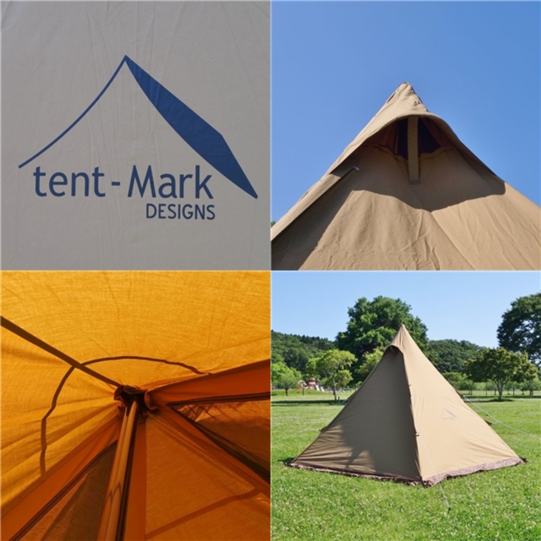 美品 設営確認済 テンマク デザイン tent-Mark DESIGNS サーカスTC TM-CT2BS ワンポール テント ソロ デュオ キャンプ アウトドア