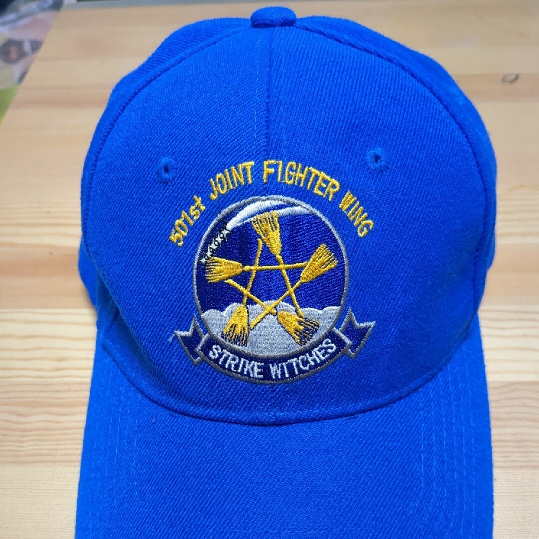 ストライクウィッチーズ　キャップ　第501統合戦闘航空団　クルー識別帽　帽子