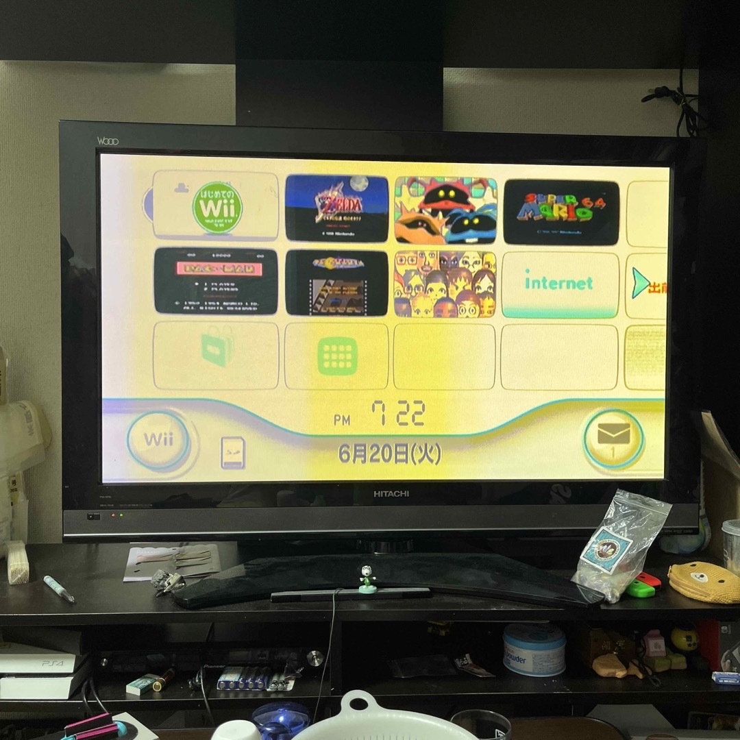 Wii本体 マリオカートWii完全クリア ❤️取寄品