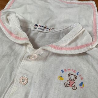 ファミリア(familiar)のファミリア　半袖　セーラーブラウス　90サイズ(Tシャツ/カットソー)