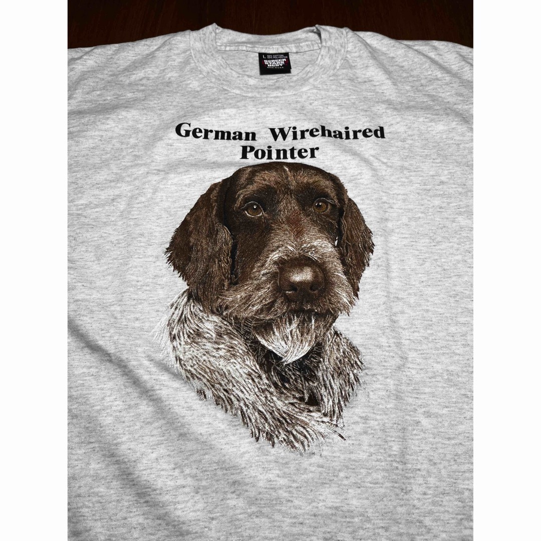 90'sヴィンテージ  Tシャツ　犬　ドッグ　アメリカ製　シングルステッチ 1