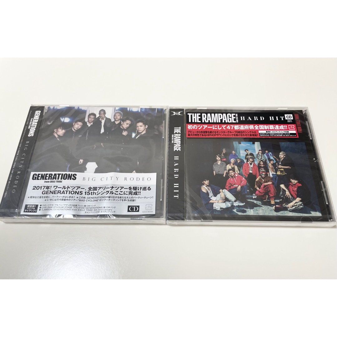 GENERATIONS(ジェネレーションズ)のジェネレーションズ BIG CITY RODEO HARD HIT CD エンタメ/ホビーのCD(ポップス/ロック(邦楽))の商品写真