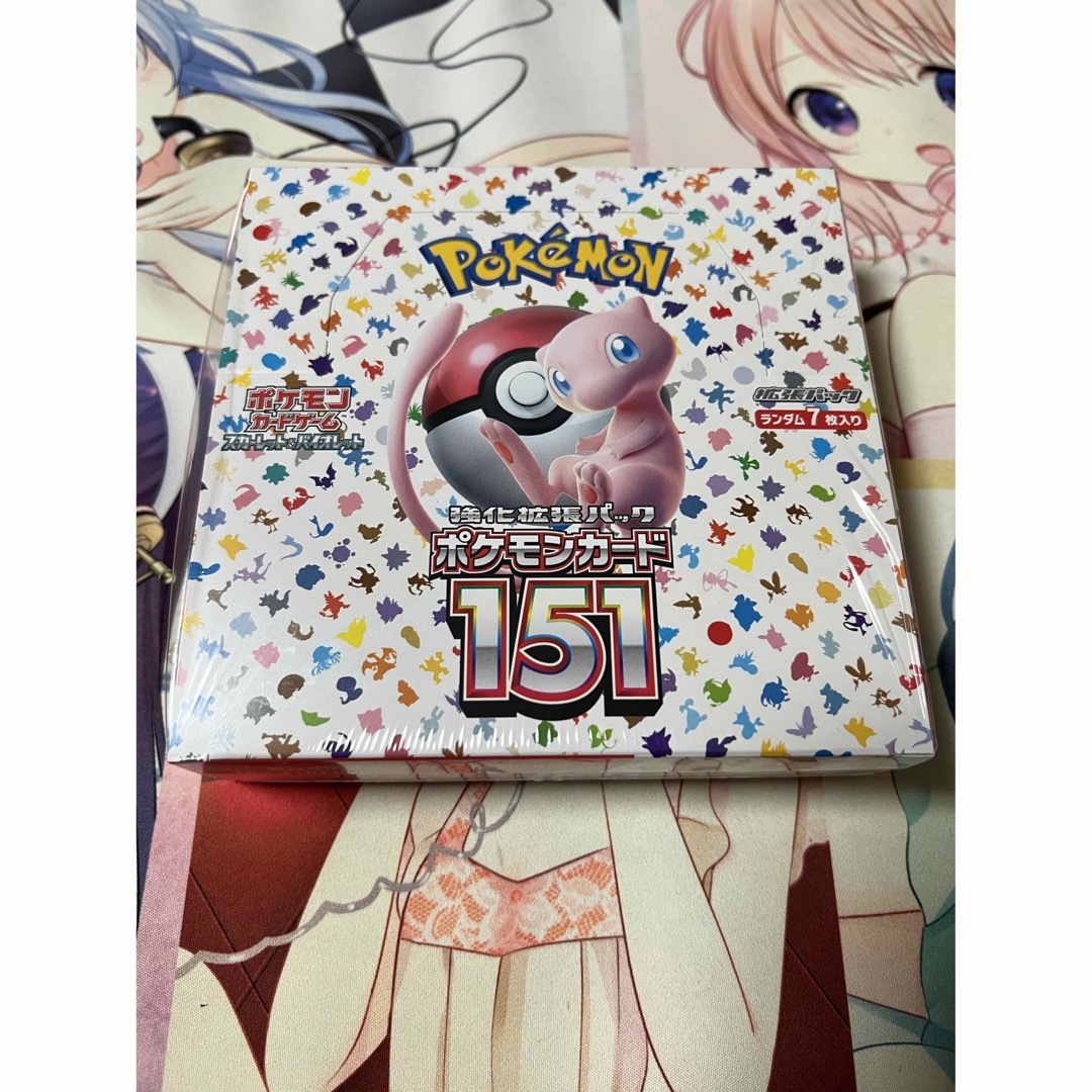 ポケモンカード　151 BOXシュリンク付き