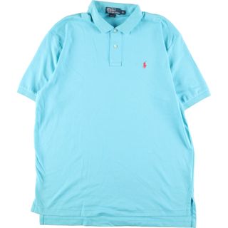 ラルフローレン(Ralph Lauren)の古着 ラルフローレン Ralph Lauren POLO by Ralph Lauren 半袖 ポロシャツ メンズXL /eaa346277(ポロシャツ)