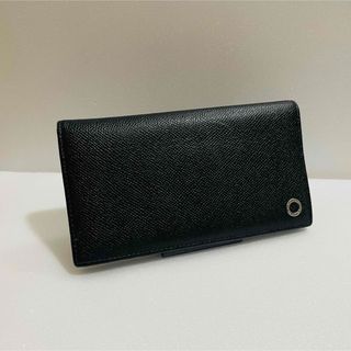 ブルガリ(BVLGARI)の【極美品】長財布　BVLGARIブルガリ　レザー ブラック 283810(長財布)