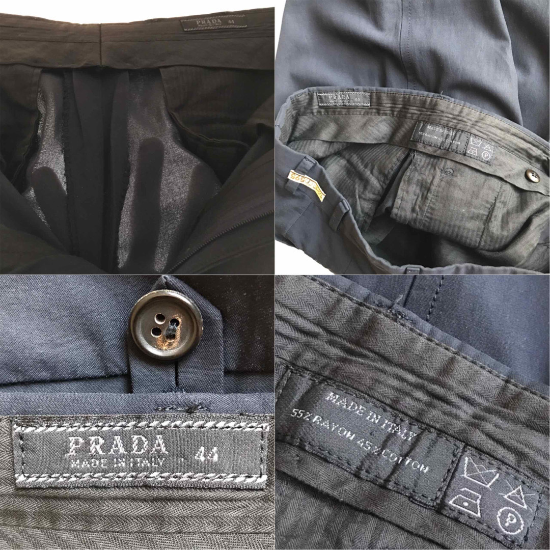 PRADA(プラダ)のVtg PRADA trousers SS size44 JP S/M メンズのパンツ(スラックス)の商品写真